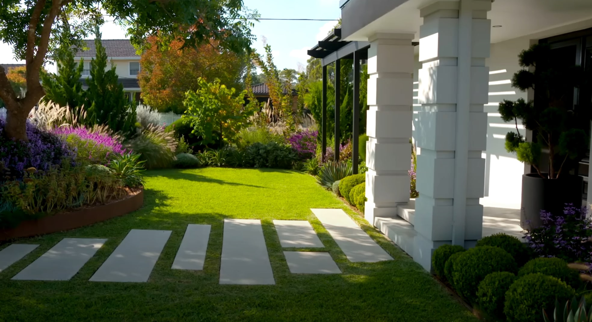 Professional lawn care and maintenance services